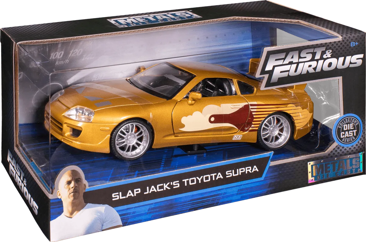 JAD99540 Fast and Furious - 1995 Toyota Supra 1:24 Scale Hollywood Ride - Jada Toys - Titan Pop Culture
