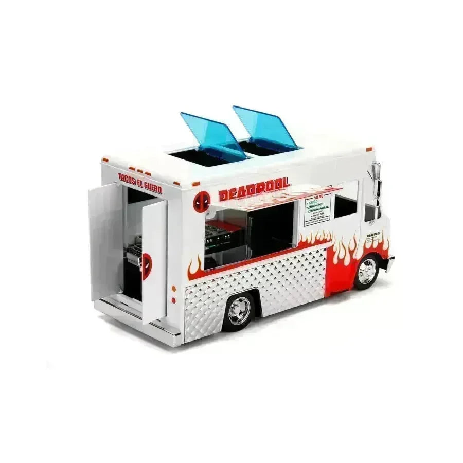 JAD99730 Deadpool (comics) - Food Truck Hollywood Rides 1:24 Scale Diecast Vehicle - Jada Toys - Titan Pop Culture