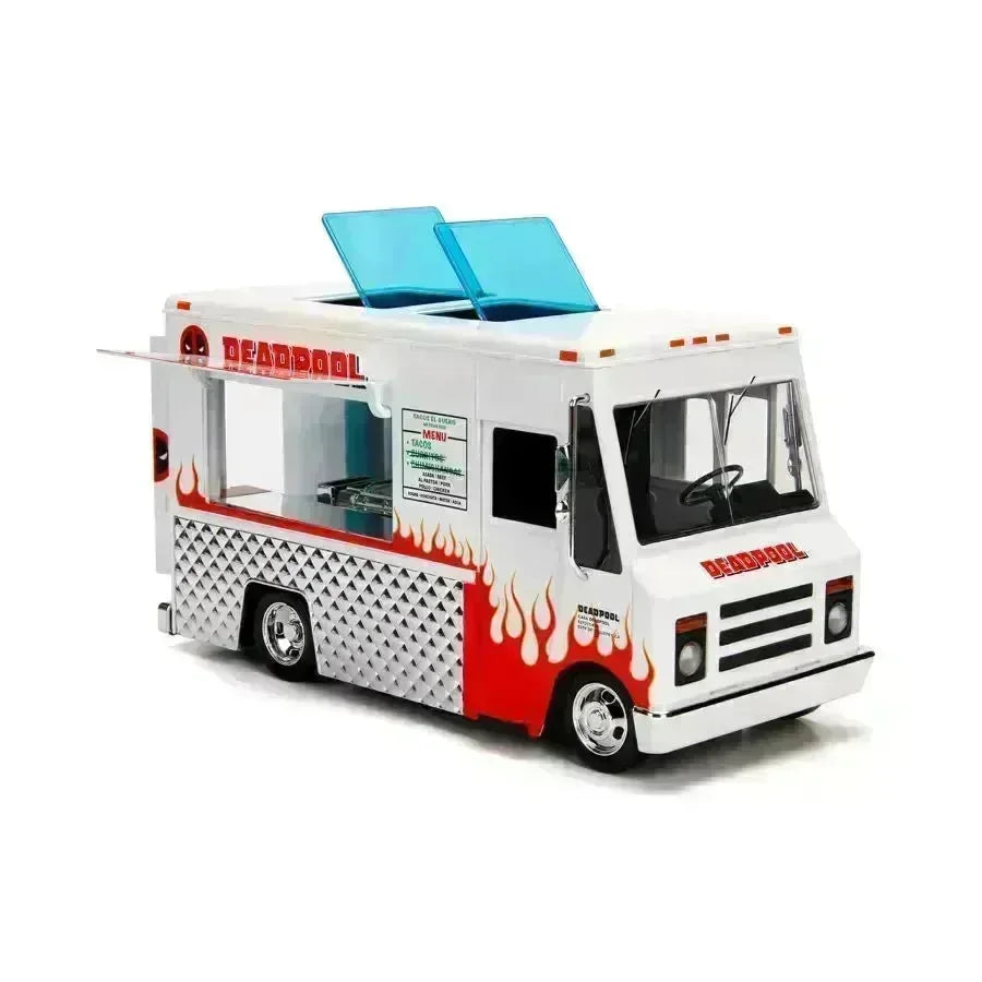 JAD99730 Deadpool (comics) - Food Truck Hollywood Rides 1:24 Scale Diecast Vehicle - Jada Toys - Titan Pop Culture
