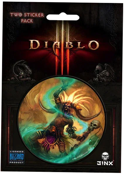 Diablo 3 - Witch Doctor Class Sticker