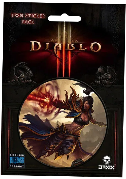 Diablo 3 - Wizard Class Sticker