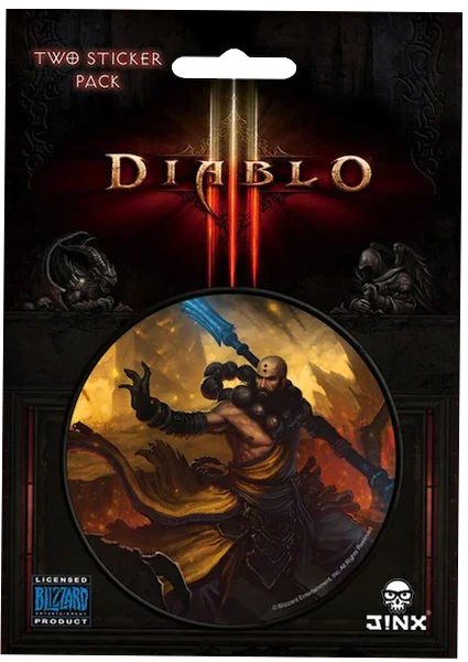 Diablo 3 - Monk Class Sticker