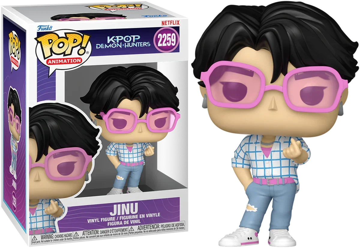 K-Pop Demon Hunters - Jinu Pop! Vinyl - Chase Bundle