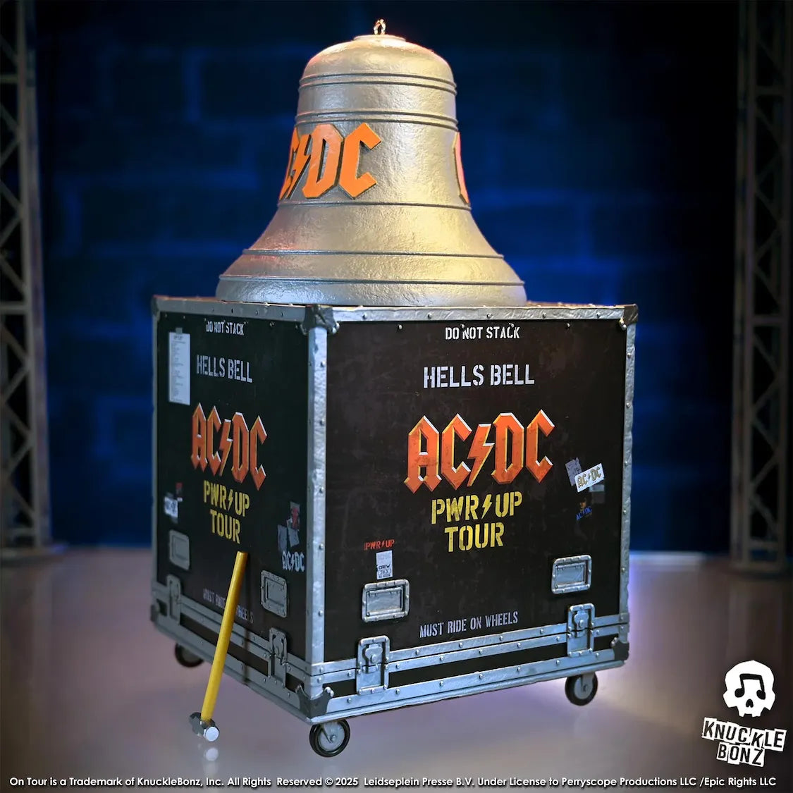 KNUACDCBELL200PWR AC/DC - Pwr Up Tour Hells Bells Statue - KnuckleBonz - Titan Pop Culture