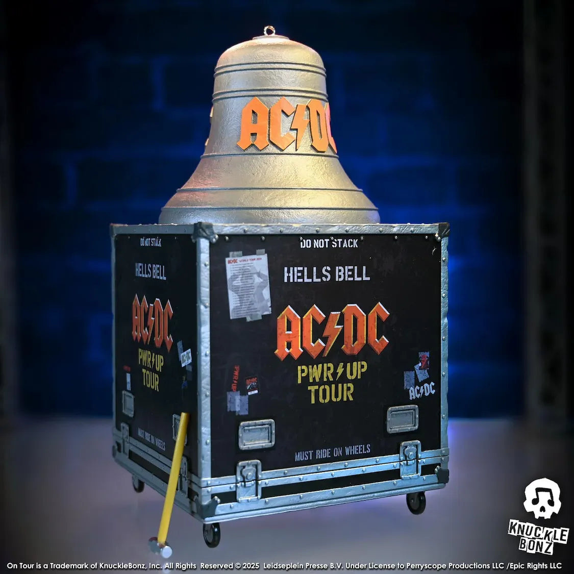 KNUACDCBELL200PWR AC/DC - Pwr Up Tour Hells Bells Statue - KnuckleBonz - Titan Pop Culture
