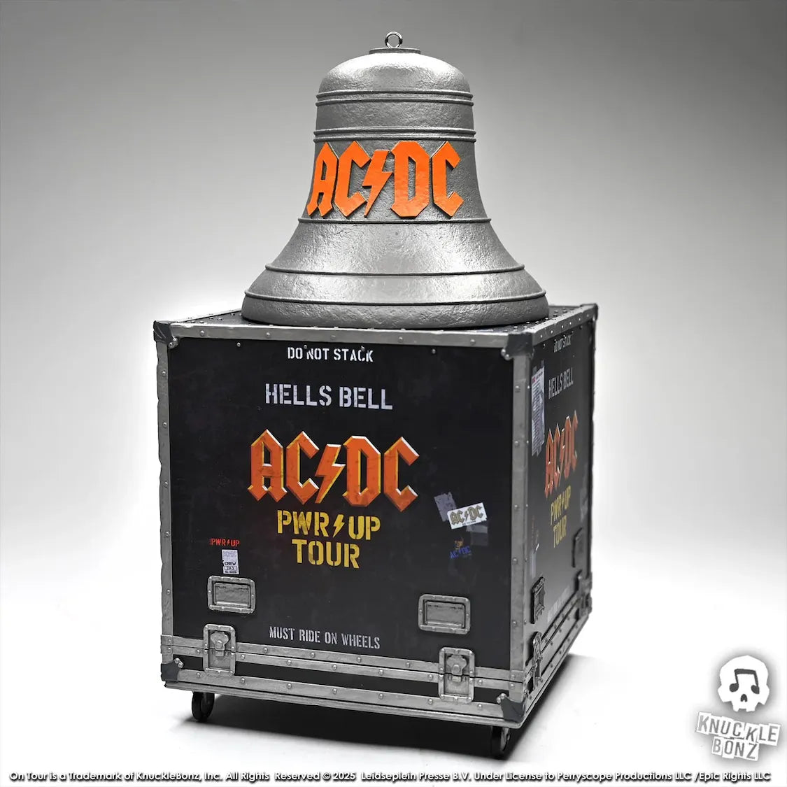 KNUACDCBELL200PWR AC/DC - Pwr Up Tour Hells Bells Statue - KnuckleBonz - Titan Pop Culture