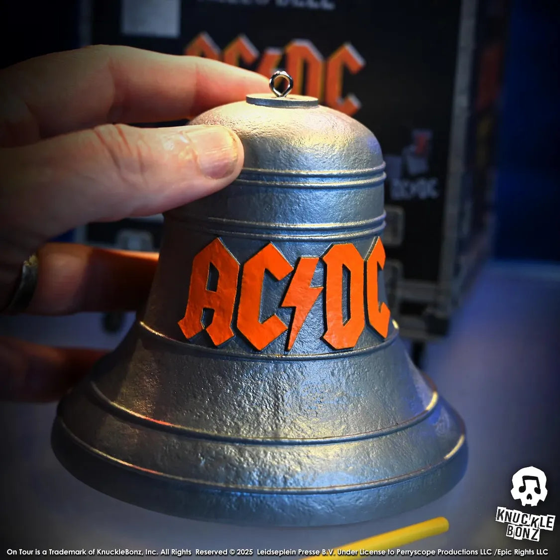 KNUACDCBELL200PWR AC/DC - Pwr Up Tour Hells Bells Statue - KnuckleBonz - Titan Pop Culture