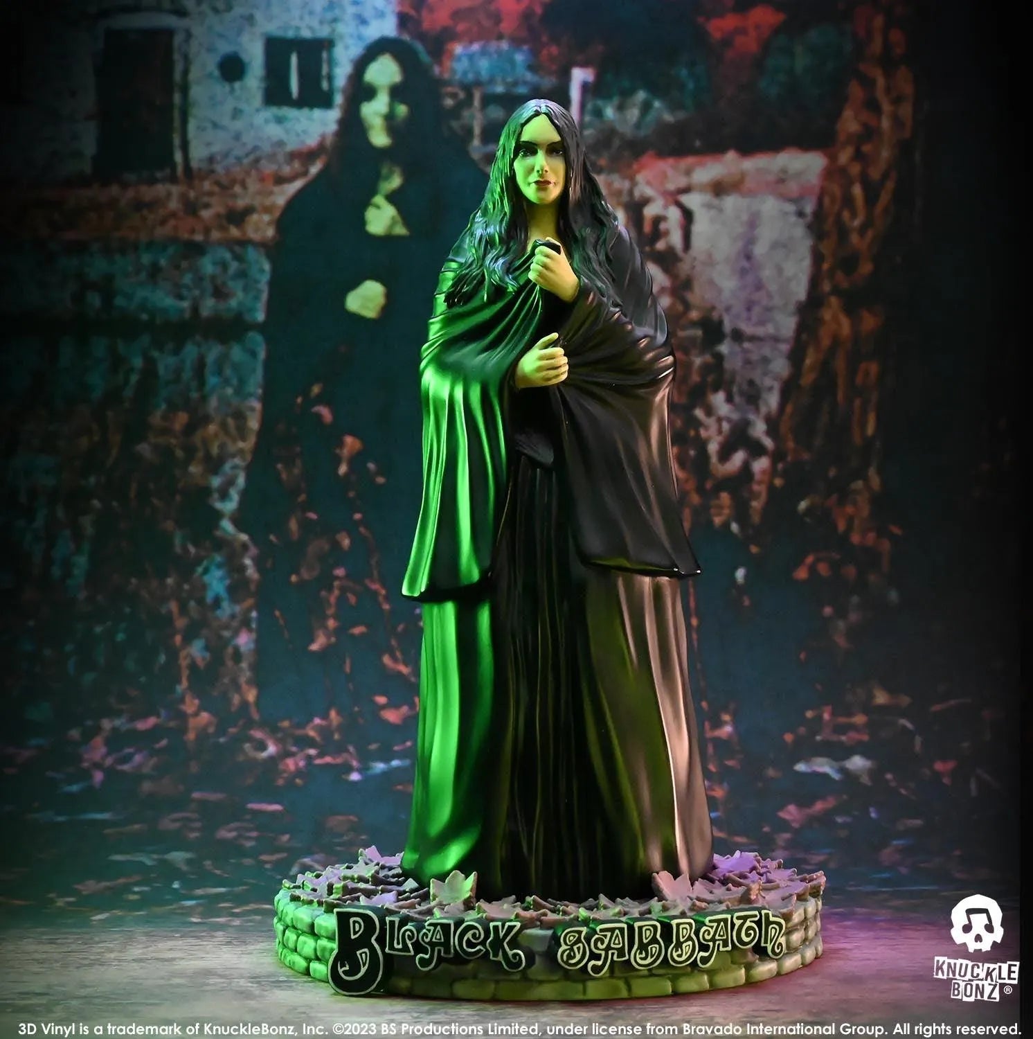 KNUBSWITCH100 Black Sabbath - Witch 3D Vinyl Statue - KnuckleBonz - Titan Pop Culture