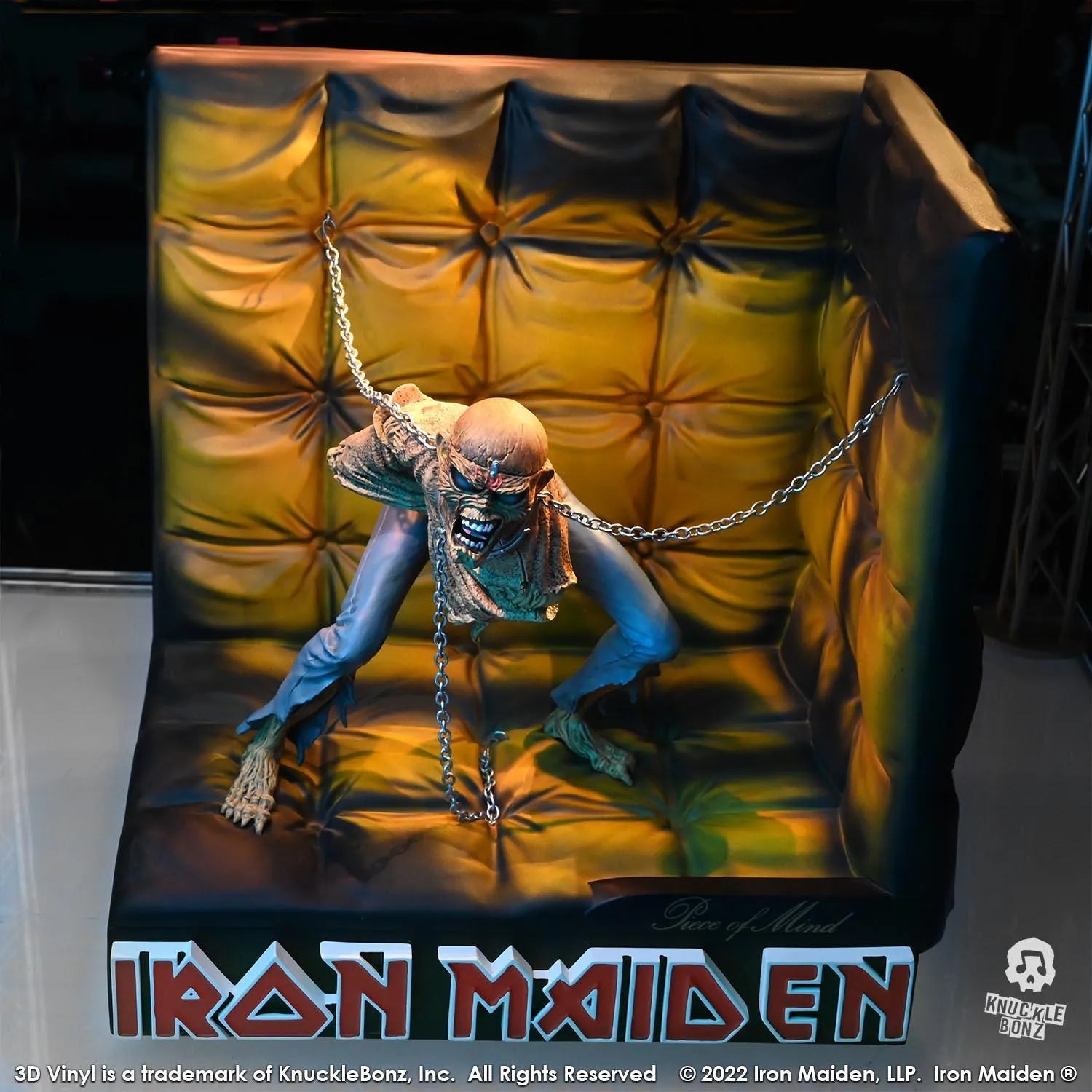 KNUIRONMAIDEN200 Iron Maiden - Piece of Mind 3D Vinyl Statue - KnuckleBonz - Titan Pop Culture