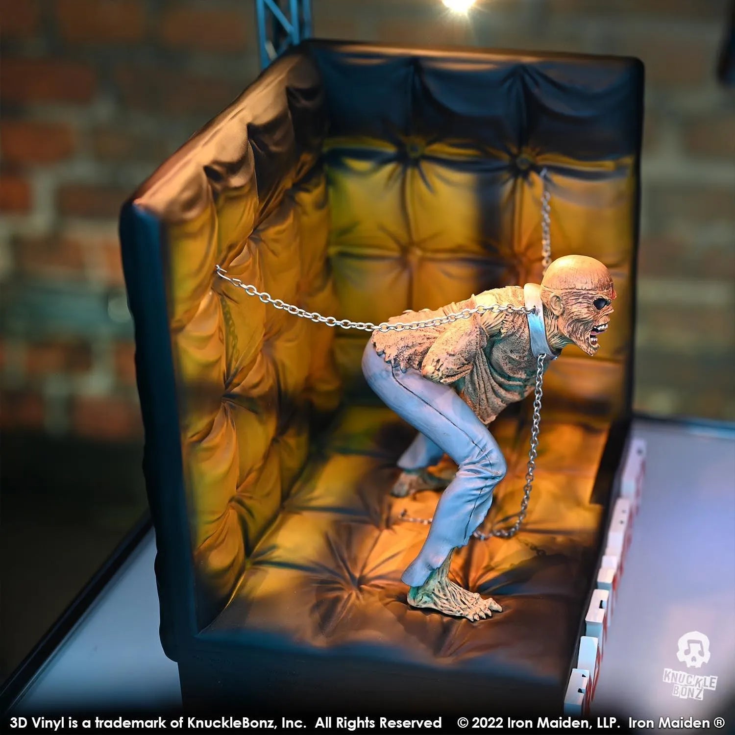 KNUIRONMAIDEN200 Iron Maiden - Piece of Mind 3D Vinyl Statue - KnuckleBonz - Titan Pop Culture