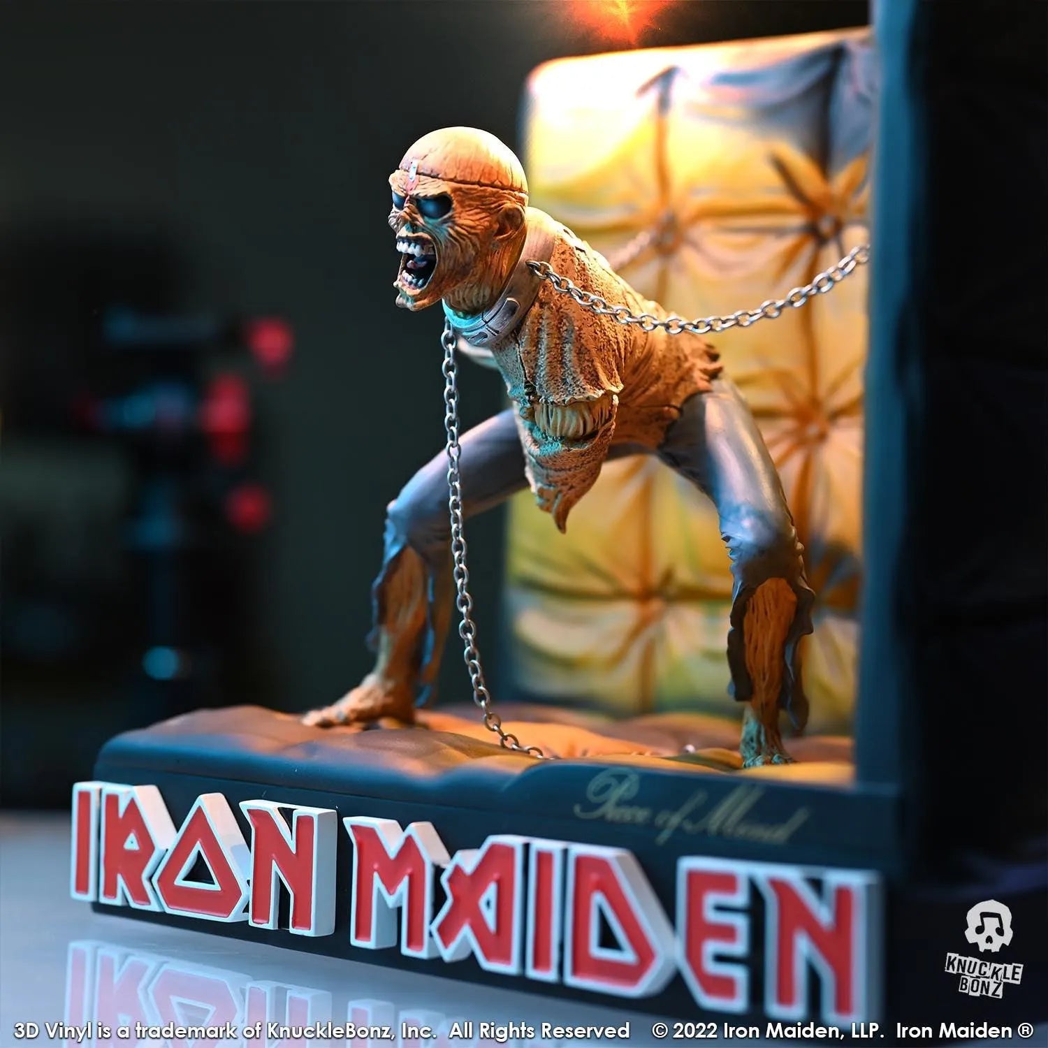 KNUIRONMAIDEN200 Iron Maiden - Piece of Mind 3D Vinyl Statue - KnuckleBonz - Titan Pop Culture
