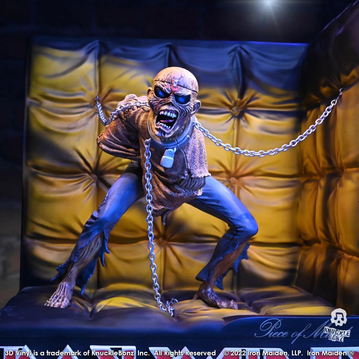 KNUIRONMAIDEN200 Iron Maiden - Piece of Mind 3D Vinyl Statue - KnuckleBonz - Titan Pop Culture