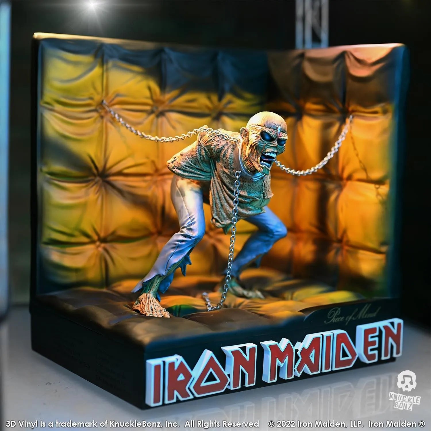 KNUIRONMAIDEN200 Iron Maiden - Piece of Mind 3D Vinyl Statue - KnuckleBonz - Titan Pop Culture