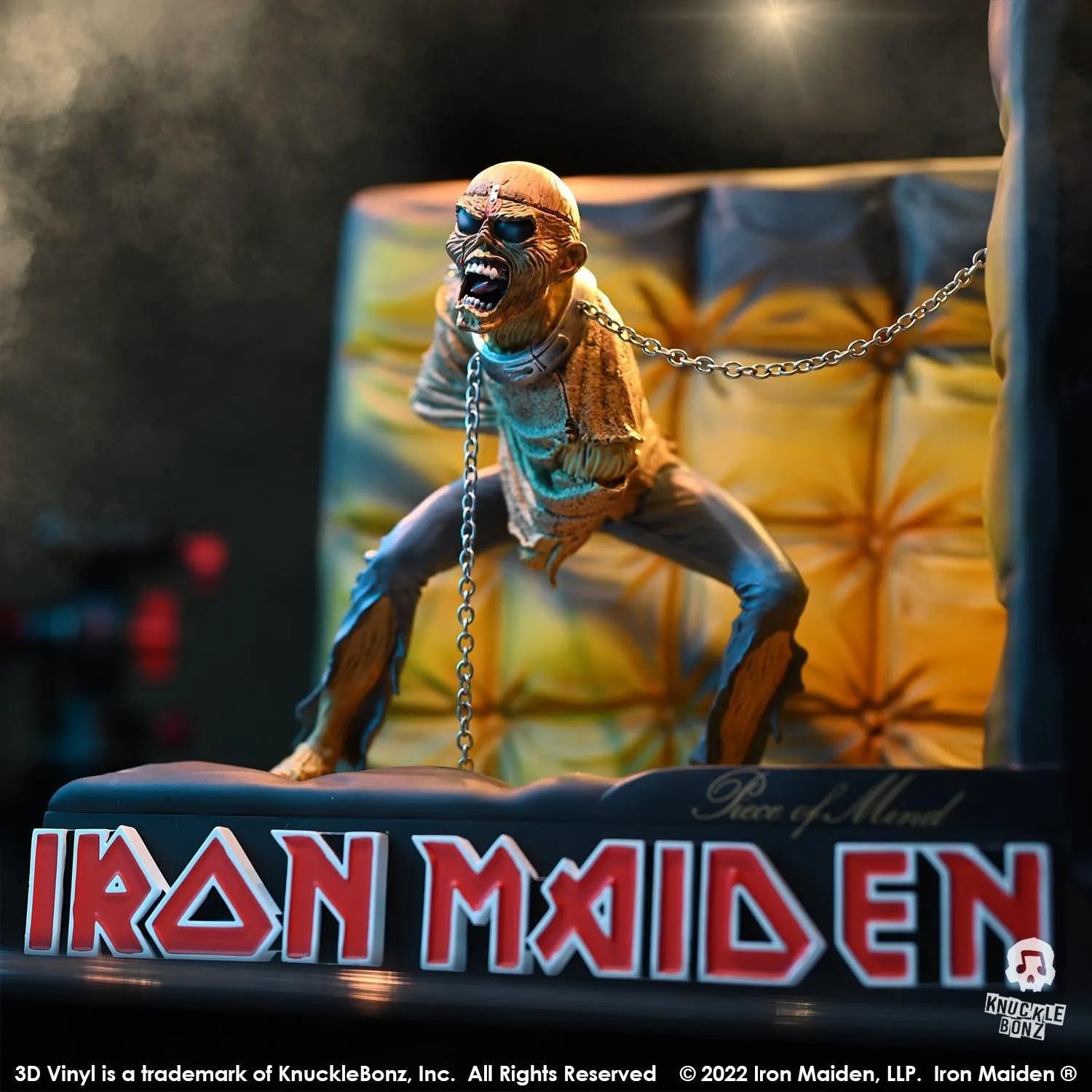KNUIRONMAIDEN200 Iron Maiden - Piece of Mind 3D Vinyl Statue - KnuckleBonz - Titan Pop Culture