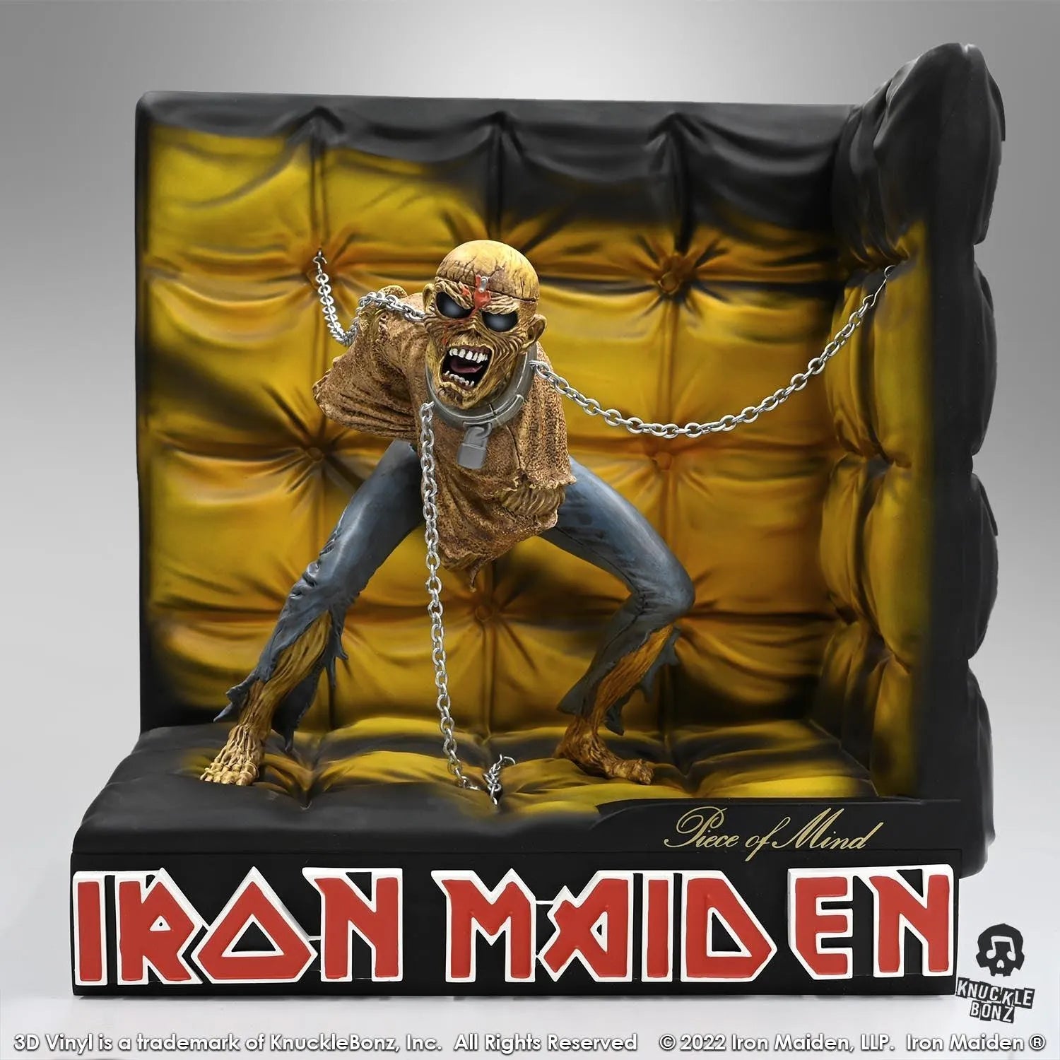 KNUIRONMAIDEN200 Iron Maiden - Piece of Mind 3D Vinyl Statue - KnuckleBonz - Titan Pop Culture
