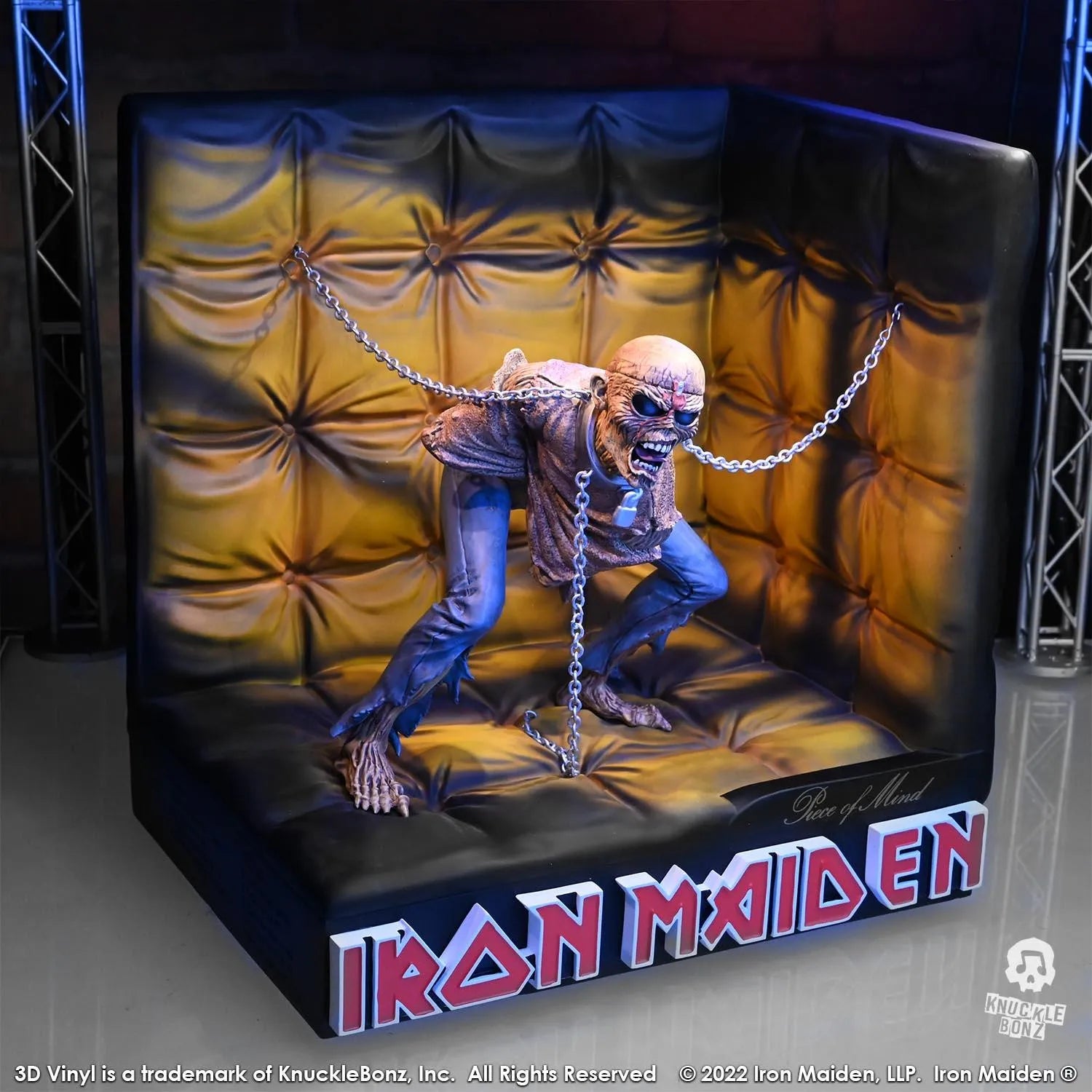 KNUIRONMAIDEN200 Iron Maiden - Piece of Mind 3D Vinyl Statue - KnuckleBonz - Titan Pop Culture