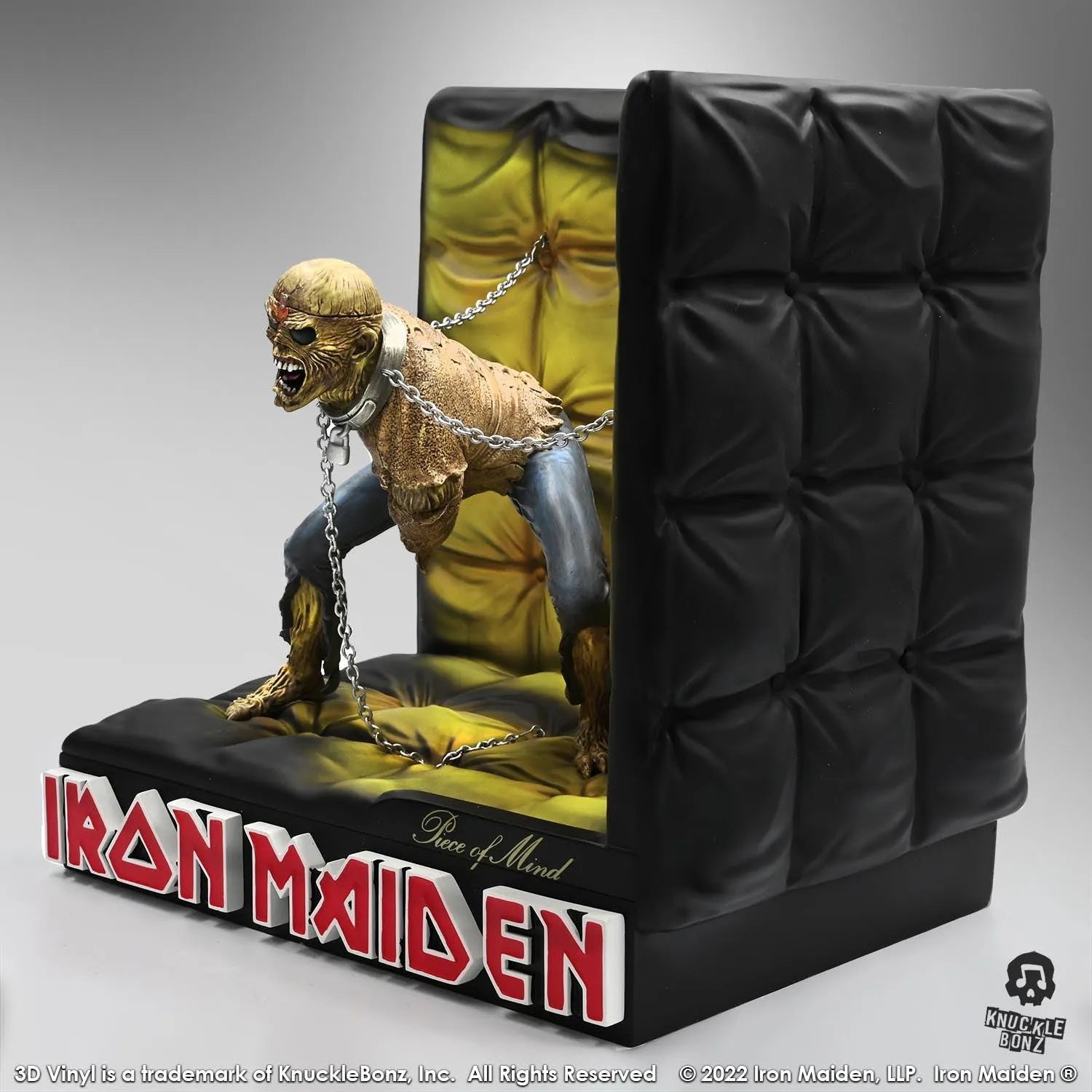 KNUIRONMAIDEN200 Iron Maiden - Piece of Mind 3D Vinyl Statue - KnuckleBonz - Titan Pop Culture