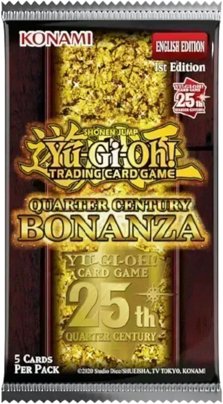 KON18812 Yu-Gi-Oh! - Quarter Century Bonanza Booster (Display of 24) - Konami - Titan Pop Culture