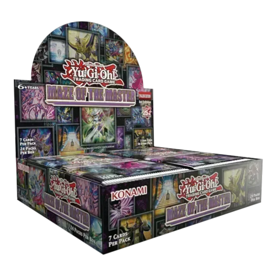 KON19006 Yu-Gi-Oh - Maze of the Master Booster (Display of 24) - Konami - Titan Pop Culture