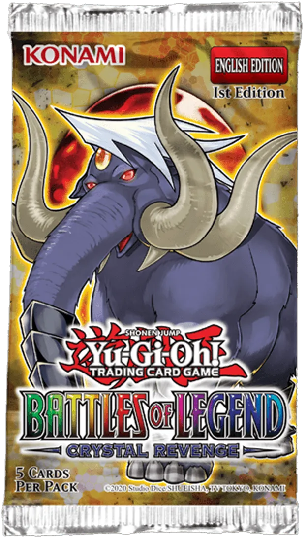 KON94804 Yu-Gi-Oh! - Battles of Legend: Crystal Revenge Booster (Display of 24) - Konami - Titan Pop Culture