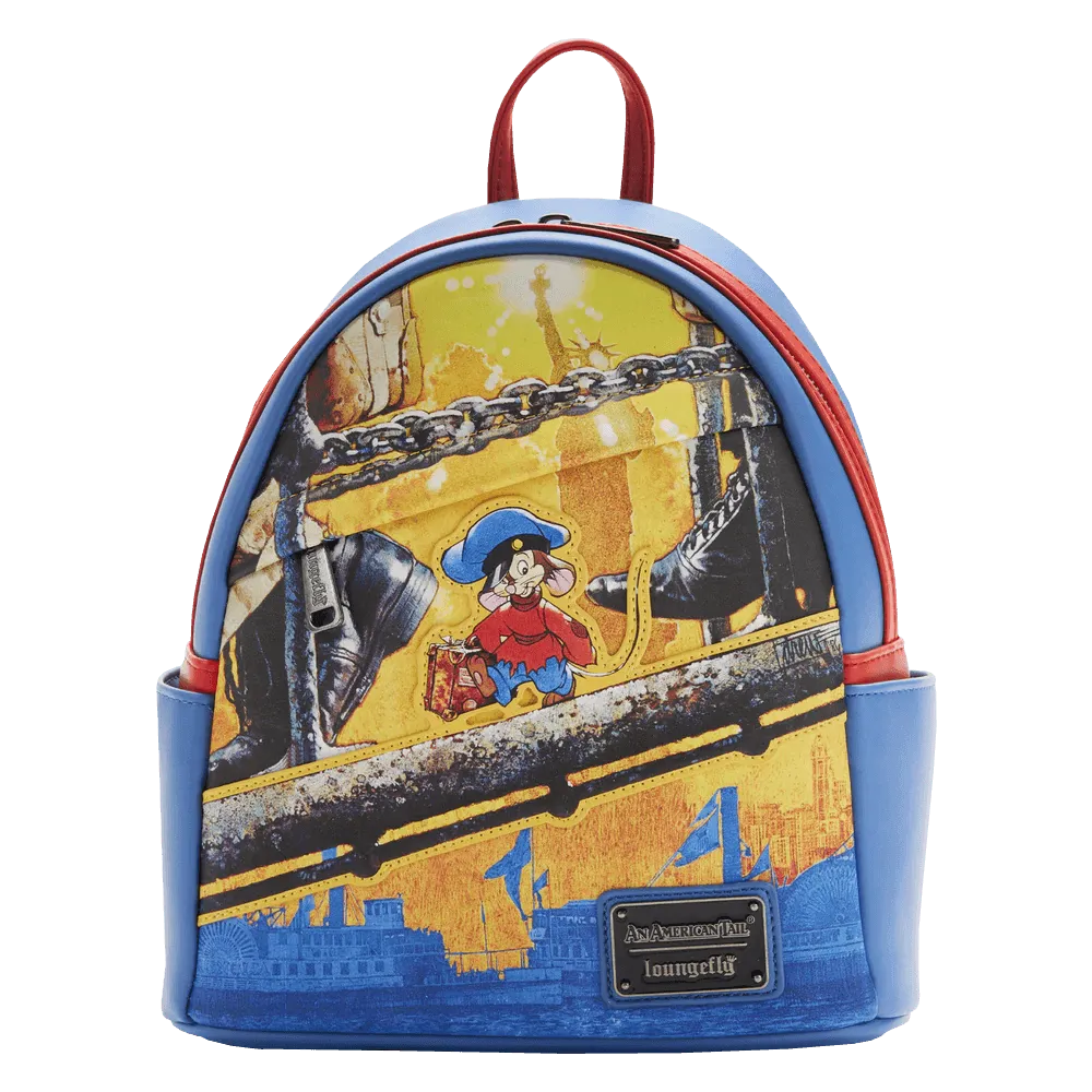 LOUAATBK0001 An American Tail - Fievel Scene Mini Backpack - Loungefly - Titan Pop Culture
