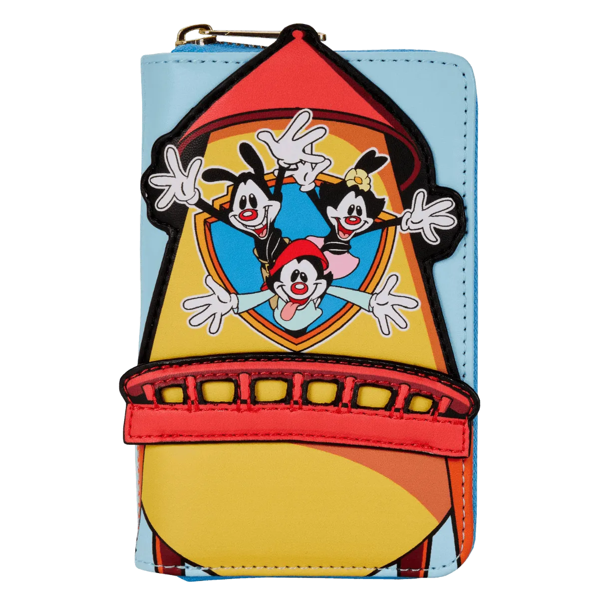 LOUANMWA0001 Animaniacs - WB Tower Zip Purse - Loungefly - Titan Pop Culture