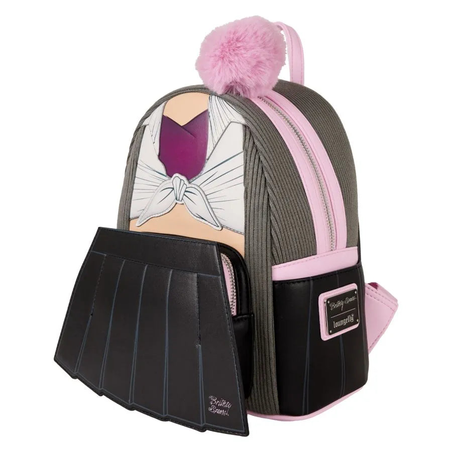 LOUBRIBK0001 Britney Spears - Hit Me Baby One More Time Mini Backpack - Loungefly - Titan Pop Culture