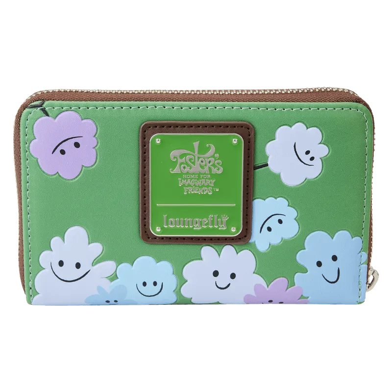 LOUCNWA0002 Foster's Home for Imaginary Friends - Mac and Bloo Zip Wallet - Loungefly - Titan Pop Culture