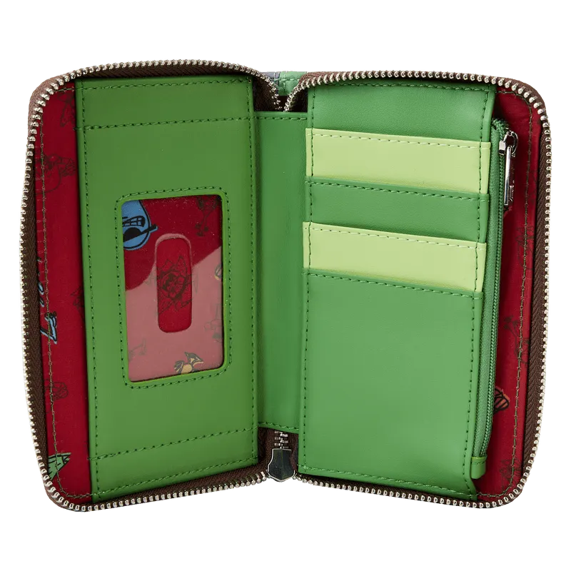 LOUCNWA0002 Foster's Home for Imaginary Friends - Mac and Bloo Zip Wallet - Loungefly - Titan Pop Culture