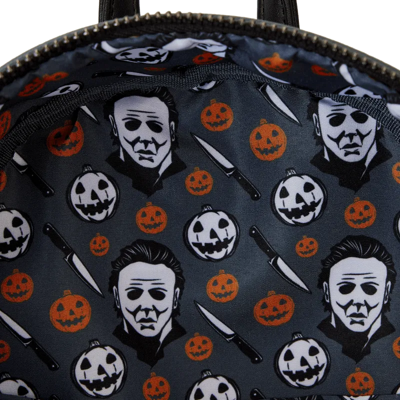 LOUCOMBK0001 Halloween - Michael Myers Cosplay Mini Backpack - Loungefly - Titan Pop Culture