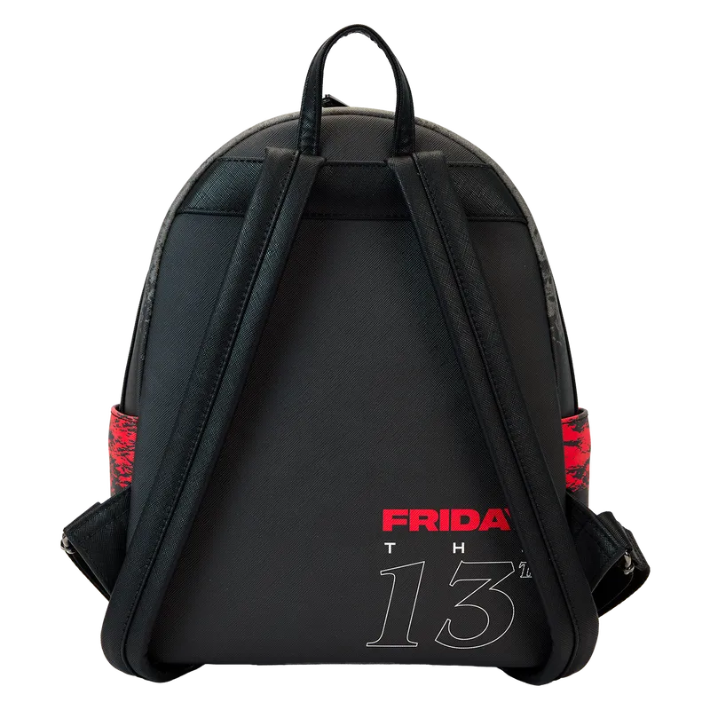 LOUFRIBK0014 I Heart Horror - Friday the 13th Mini Backpack - Loungefly - Titan Pop Culture
