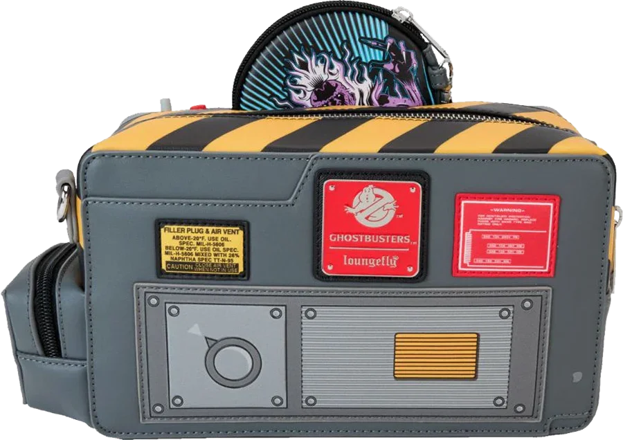 Ghostbusters - No Ghost Logo GW Crossbody Bag with Coin Bag