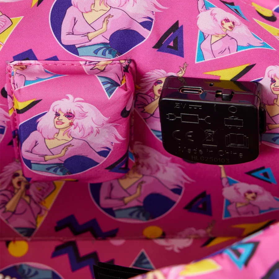 Bolso bandolera con forma de keytar de Jem & The Holograms