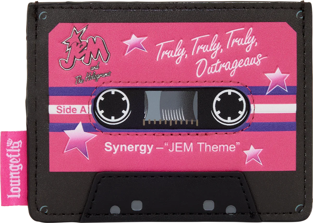 Jem & The Holograms Cassette Card Holder