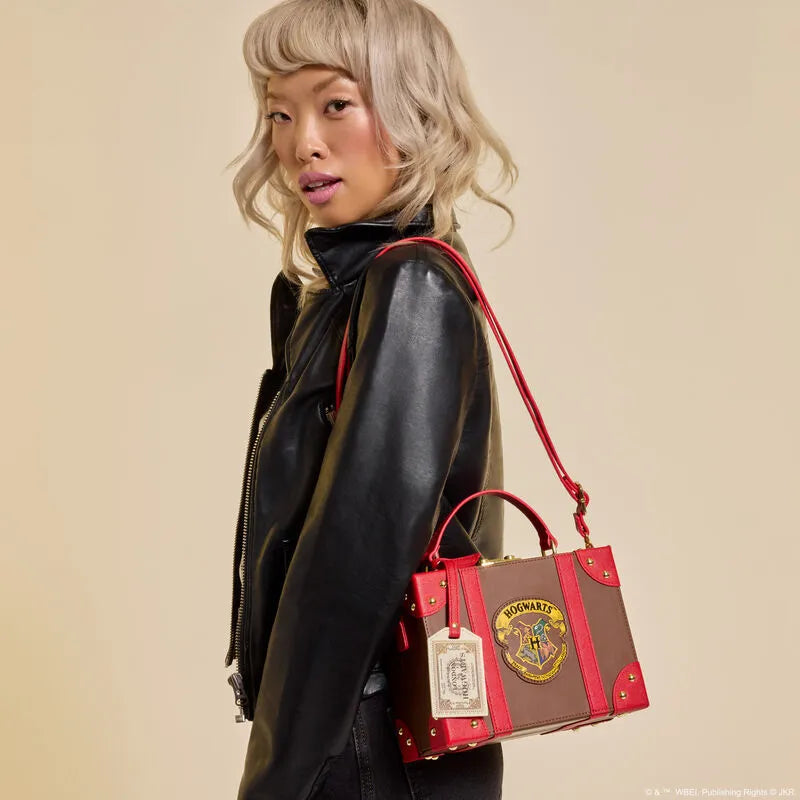 LOUHPTB0209 Harry Potter - Hogwarts Express Luggage Trunk Crossbody Bag - Loungefly - Titan Pop Culture