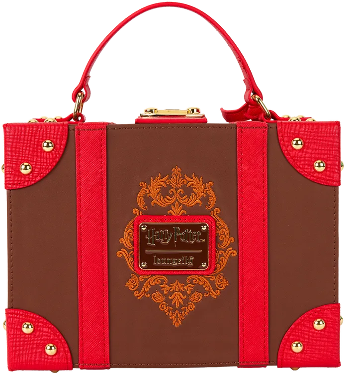 LOUHPTB0209 Harry Potter - Hogwarts Express Luggage Trunk Crossbody Bag - Loungefly - Titan Pop Culture