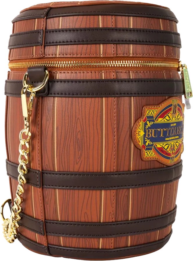 LOUHPTB0250 Harry Potter - Butterbeer Barrel Crossbody Bag - Loungefly - Titan Pop Culture