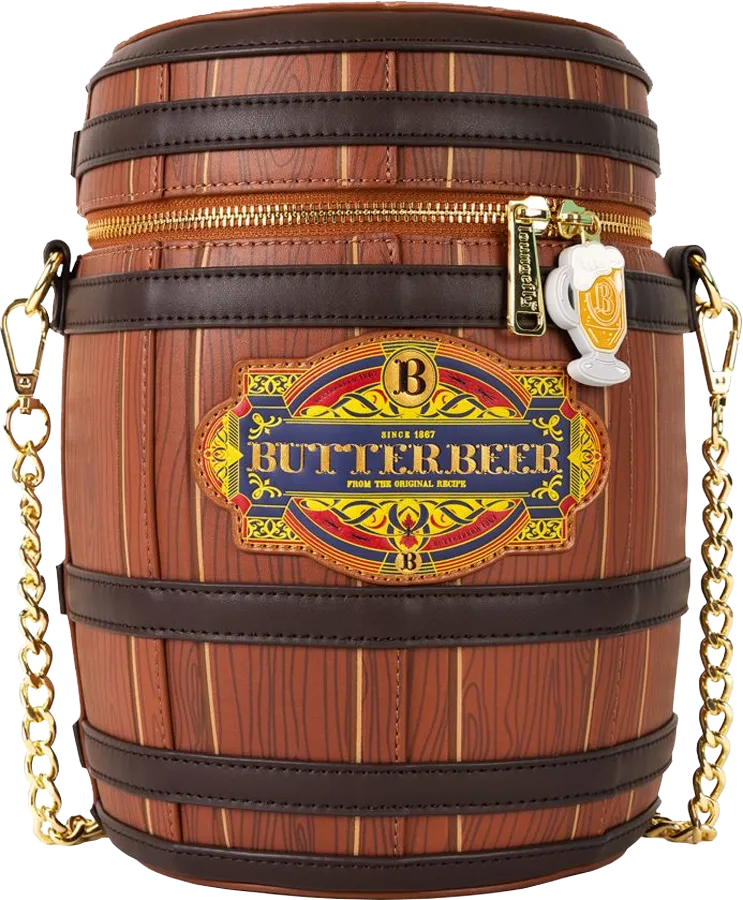LOUHPTB0250 Harry Potter - Butterbeer Barrel Crossbody Bag - Loungefly - Titan Pop Culture