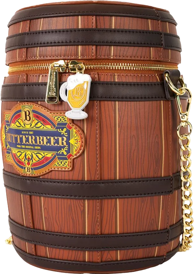 LOUHPTB0250 Harry Potter - Butterbeer Barrel Crossbody Bag - Loungefly - Titan Pop Culture