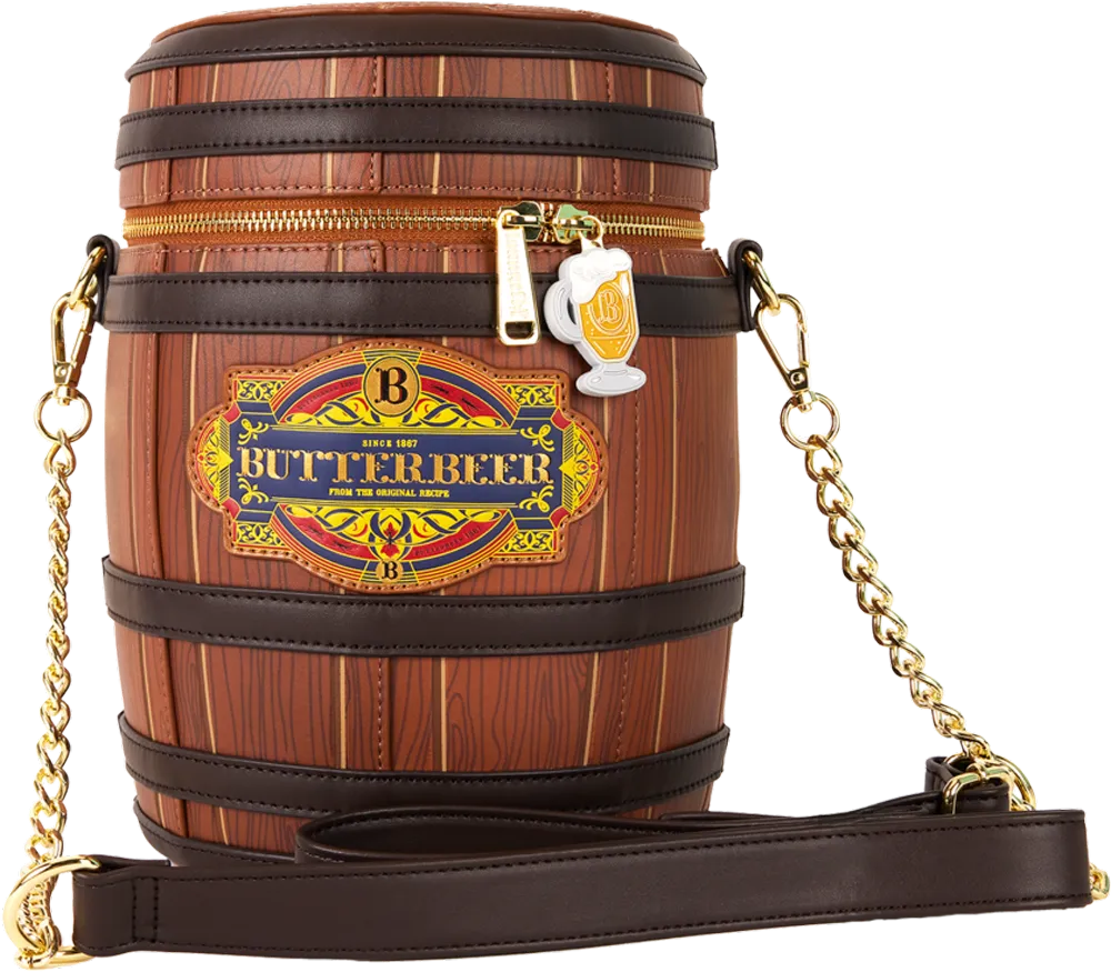 LOUHPTB0250 Harry Potter - Butterbeer Barrel Crossbody Bag - Loungefly - Titan Pop Culture
