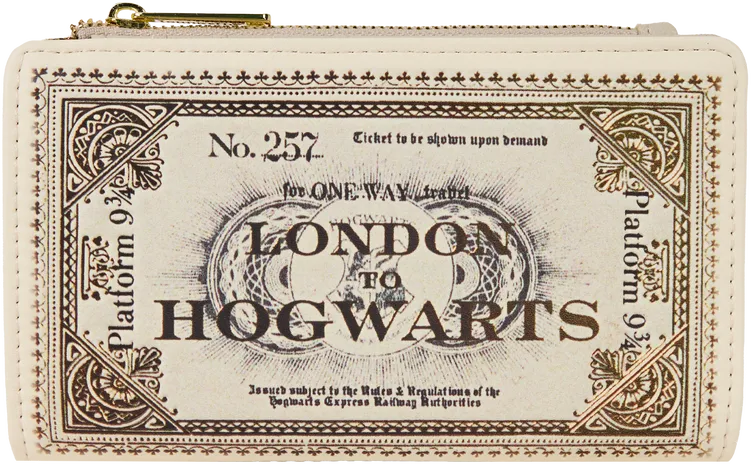 LOUHPWA0158 Harry Potter - Hogwarts Express Ticket Bifold Wallet - Loungefly - Titan Pop Culture