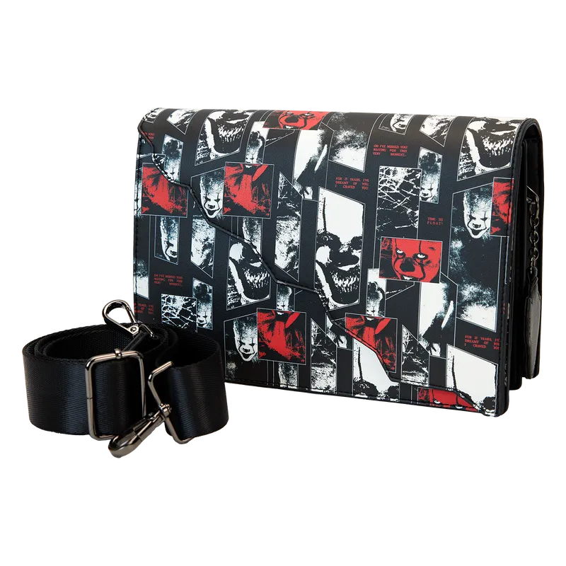 LOUITTB0009 I Heart Horror - IT (Pennywise) Crossbody Bag - Loungefly - Titan Pop Culture