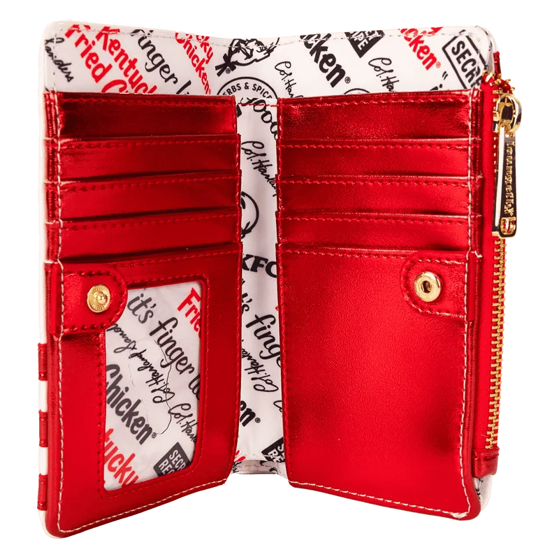 LOUKFCWA0001 KFC - Colonel Sanders Wallet - Loungefly - Titan Pop Culture