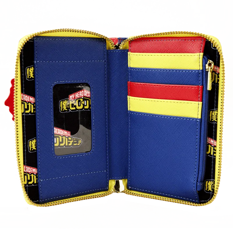 LOUMHAWA0010 My Hero Academia - Izuku Punch Zip Around Wallet - Loungefly - Titan Pop Culture