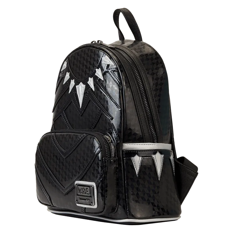 LOUMVBK0297 Marvel - Black Panther Cosplay Metallic Mini Backpack - Loungefly - Titan Pop Culture