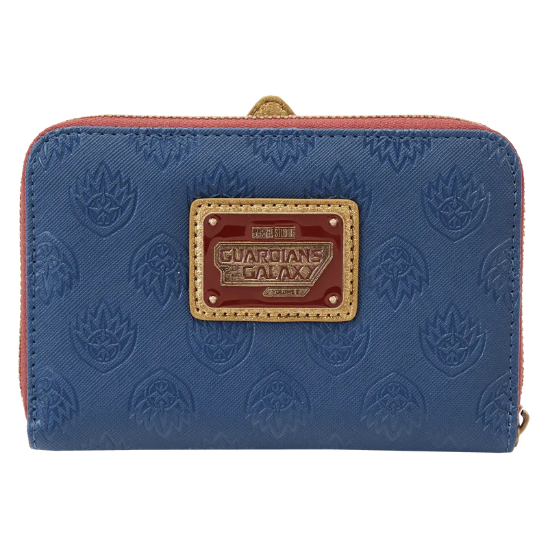 LOUMVWA0203 Guardians of the Galaxy Vol 3 - Ravager Badge Zip Wallet - Loungefly - Titan Pop Culture