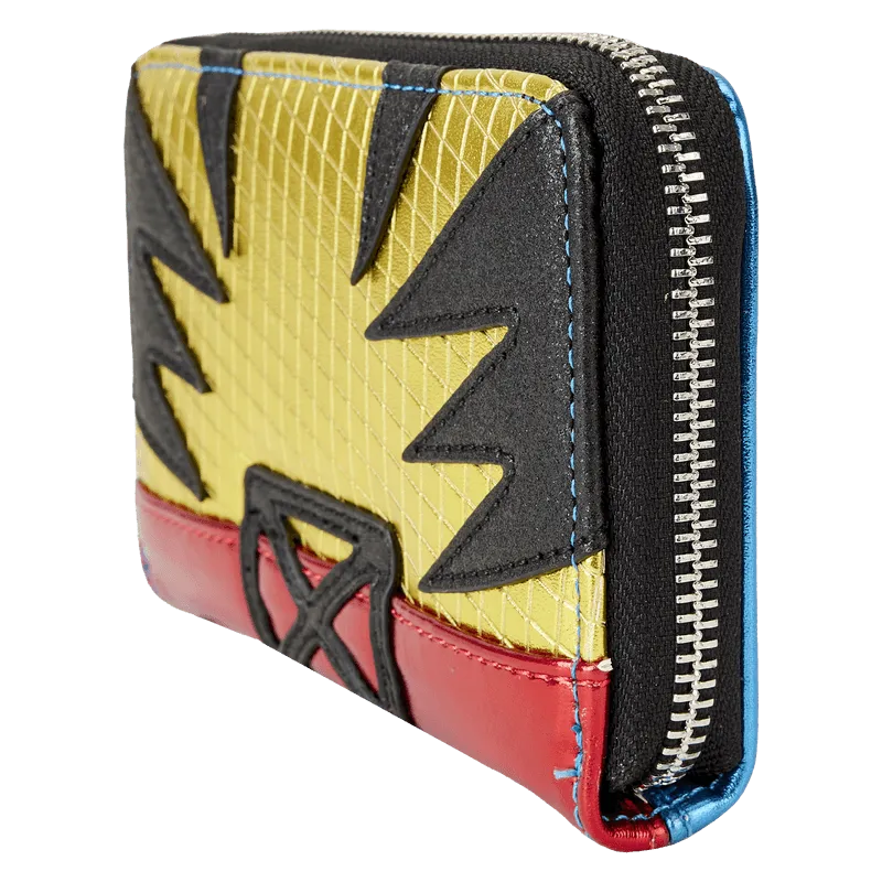 LOUMVWA0211 Marvel Comics - Wolverine Cosplay Zip Wallet - Loungefly - Titan Pop Culture