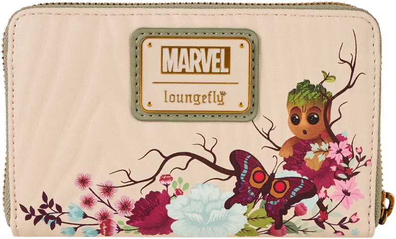 Cartera con cremallera de Groot de Guardianes de la Galaxia