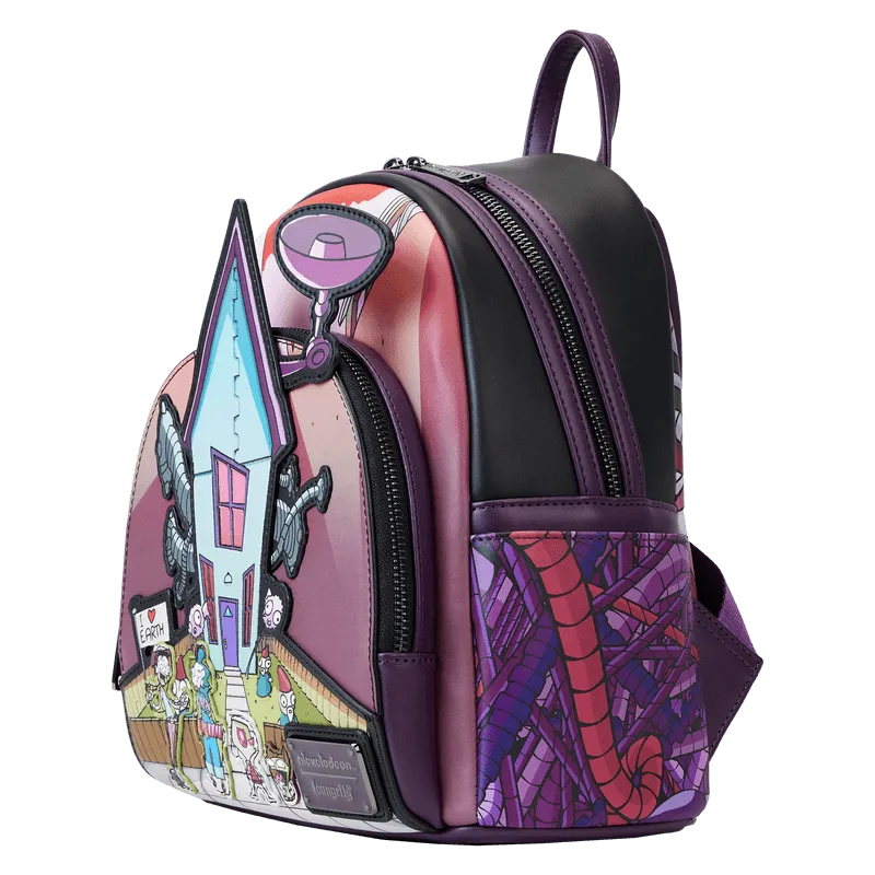 LOUNICBK0077 Invader Zim - Secret Lair Mini Backpack - Loungefly - Titan Pop Culture