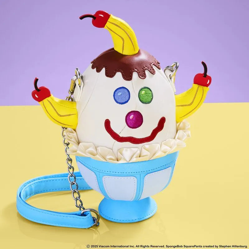 LOUNICTB0035 SpongeBob Squarepants - Goofy Goobers Ice Cream Sundae Crossbody Bag - Loungefly - Titan Pop Culture